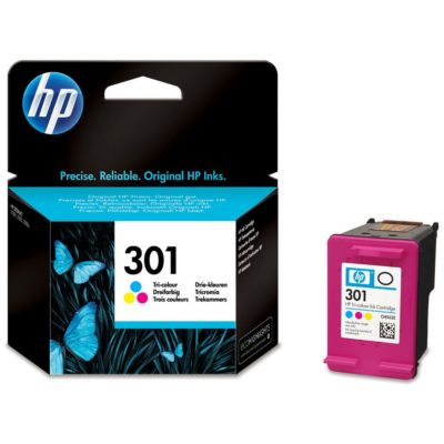 hp 301 Ink Cartridge, Tri-Colour Single Pack, CH562EE hp 301 Ink Cartridge, Tri-Colour Single Pack, CH562EE